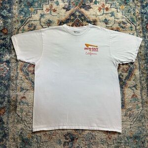 In-N-Out Burger California Cars T-shirt Size XL